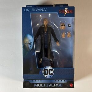 DC Multiverse Dr. Sivana Figure with Black Coat